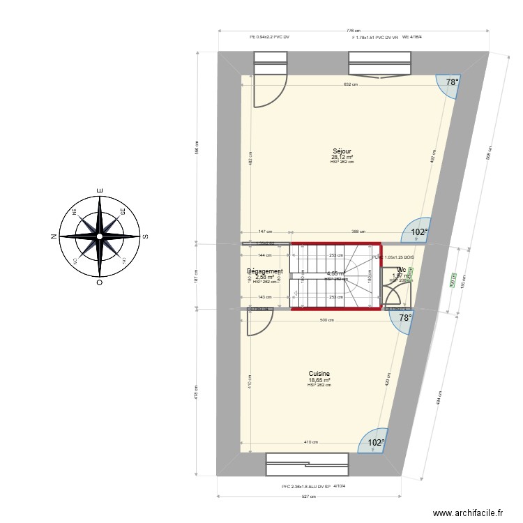 ML24018710 CIUBERTAFON. Plan de 21 pièces et 277 m2