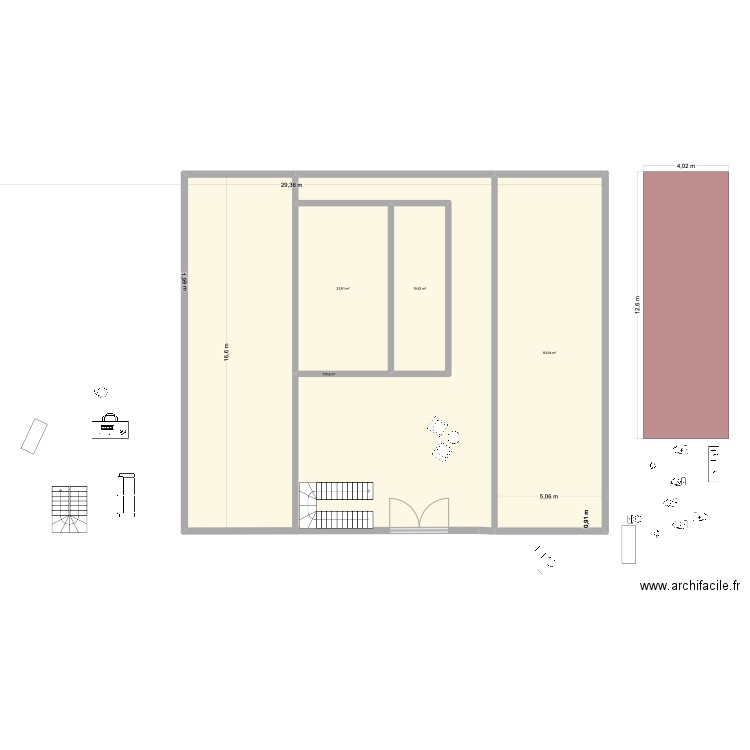 betesda 12. Plan de 16 pièces et 633 m2