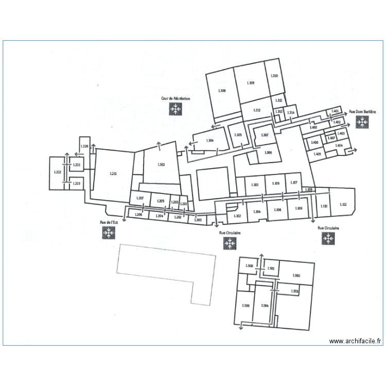 NIV 1. Plan de 0 pièce et 0 m2