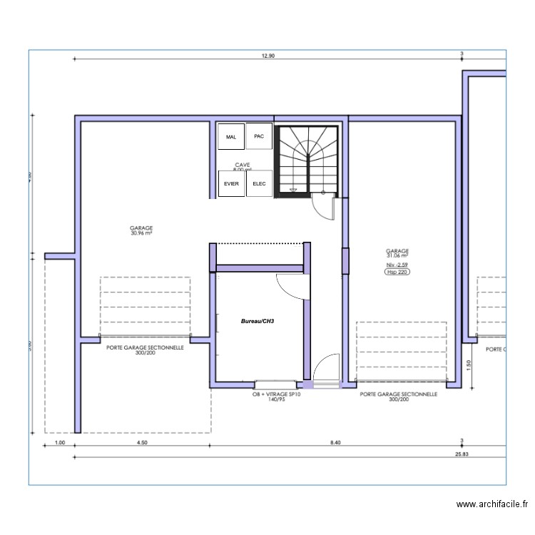 maison SS1. Plan de 0 pièce et 0 m2