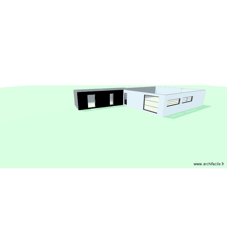 BASE. Plan de 1 pièce et 152 m2