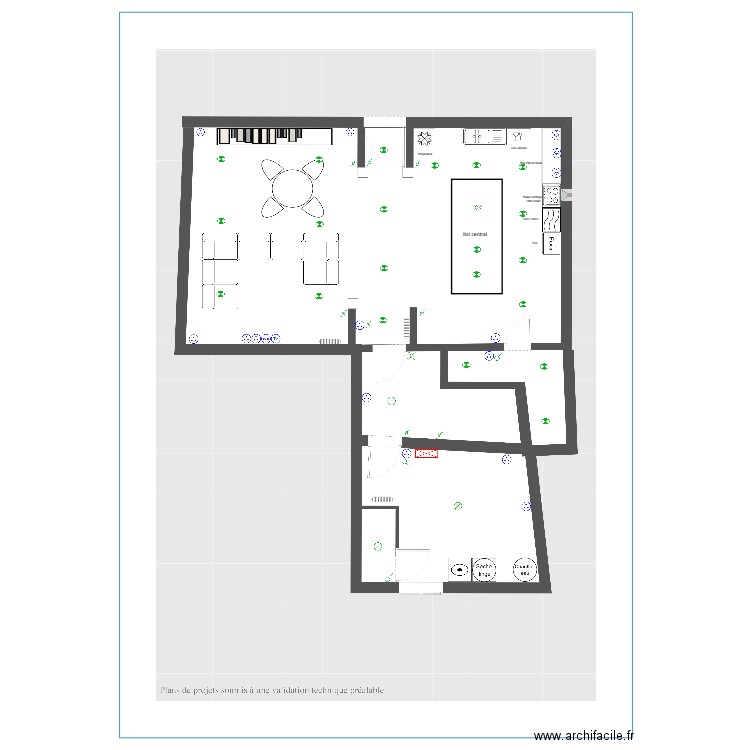 fourque. Plan de 0 pièce et 0 m2