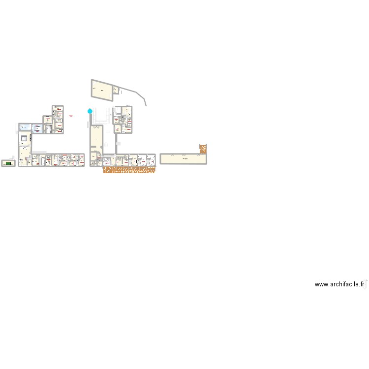 Pauline et Thomas. Plan de 63 pièces et 944 m2