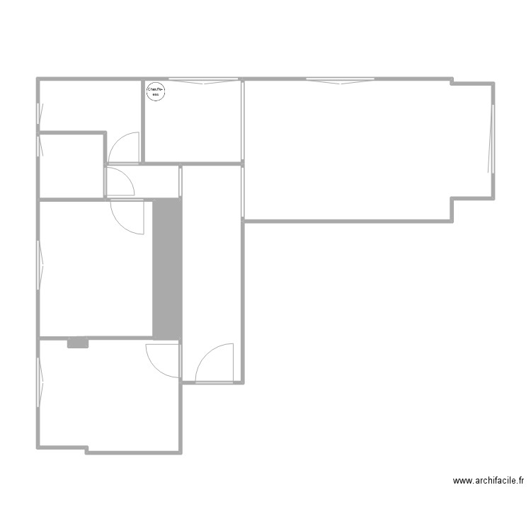 TERGESTE PLAN BRUT FINAL. Plan de 9 pièces et 71 m2