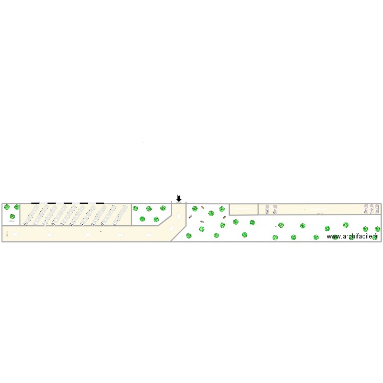 abbeville 1. Plan de 5 pièces et 4140 m2