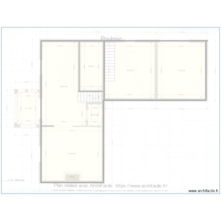 poulmic. Plan de 0 pièce et 0 m2