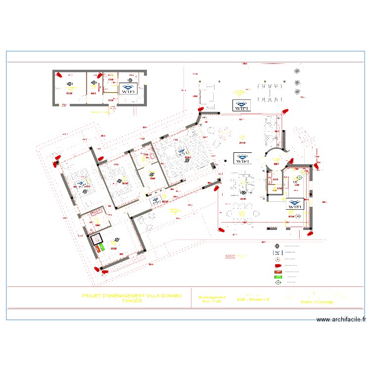 villa donabo. Plan de 0 pièce et 0 m2