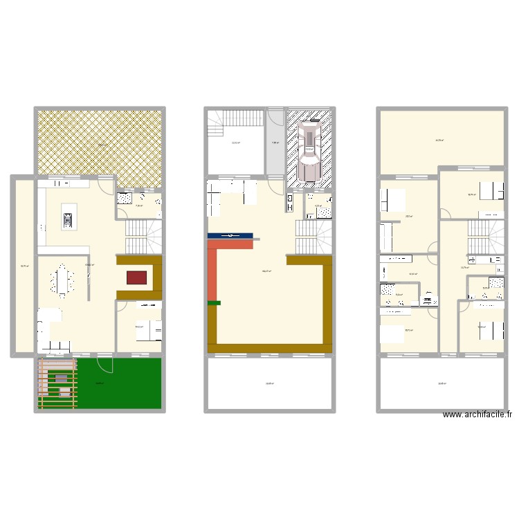 Dalia bouskoura 5.1. Plan de 22 pièces et 656 m2