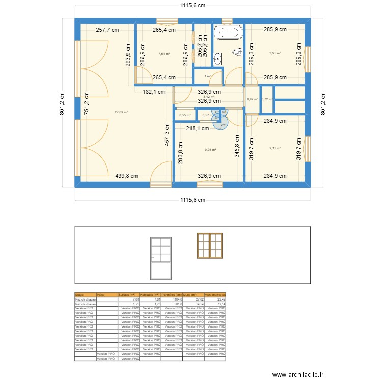 Memo Calas . Plan de 12 pièces et 72 m2