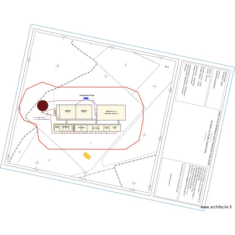 SAS PORCELETS DE BOURGOGNE 35M PS. Plan de 26 pièces et 6522 m2