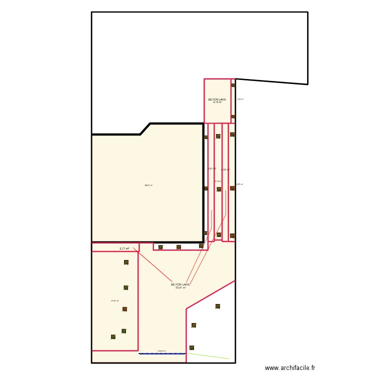 laurent . Plan de 10 pièces et 212 m2