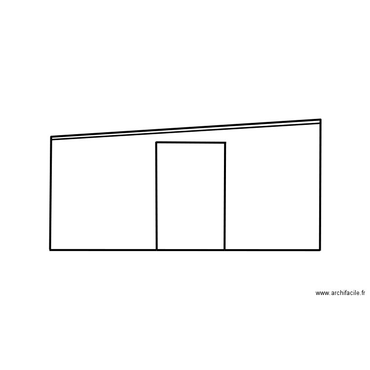 côté sud. Plan de 0 pièce et 0 m2