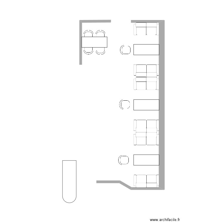 Caveau. Plan de 0 pièce et 0 m2