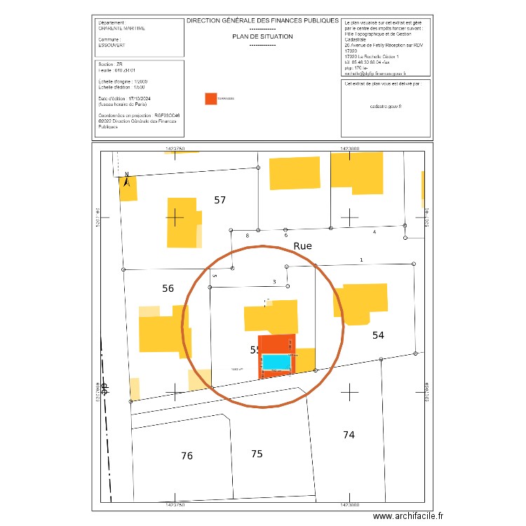 margueritte. Plan de 0 pièce et 0 m2