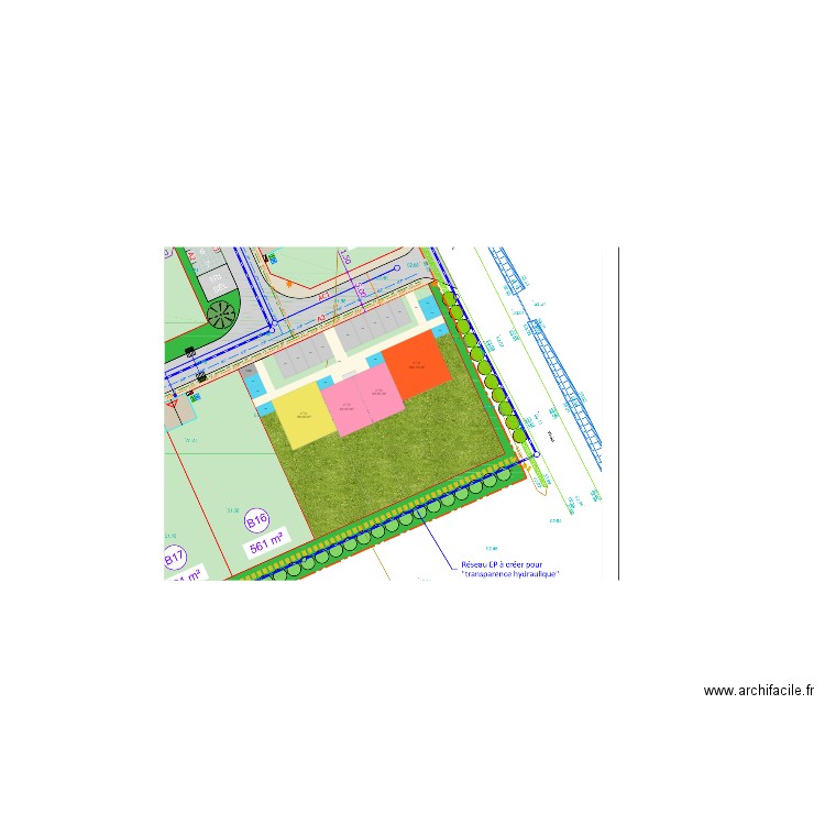 St Hilaire des Loges. Plan de 0 pièce et 0 m2