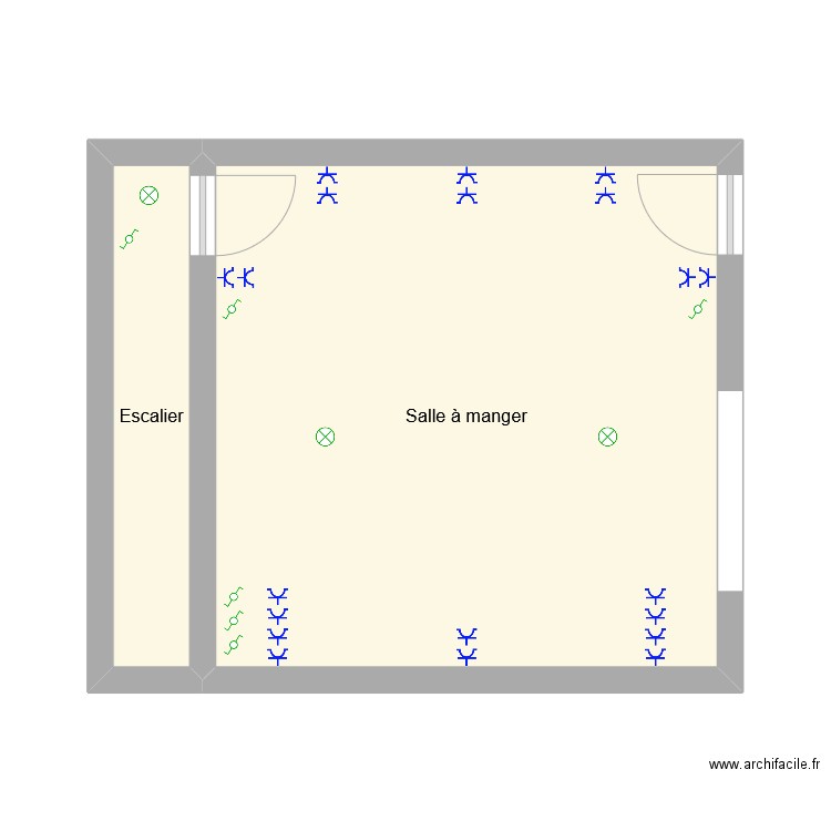 Plan 1. Plan de 2 pièces et 29 m2