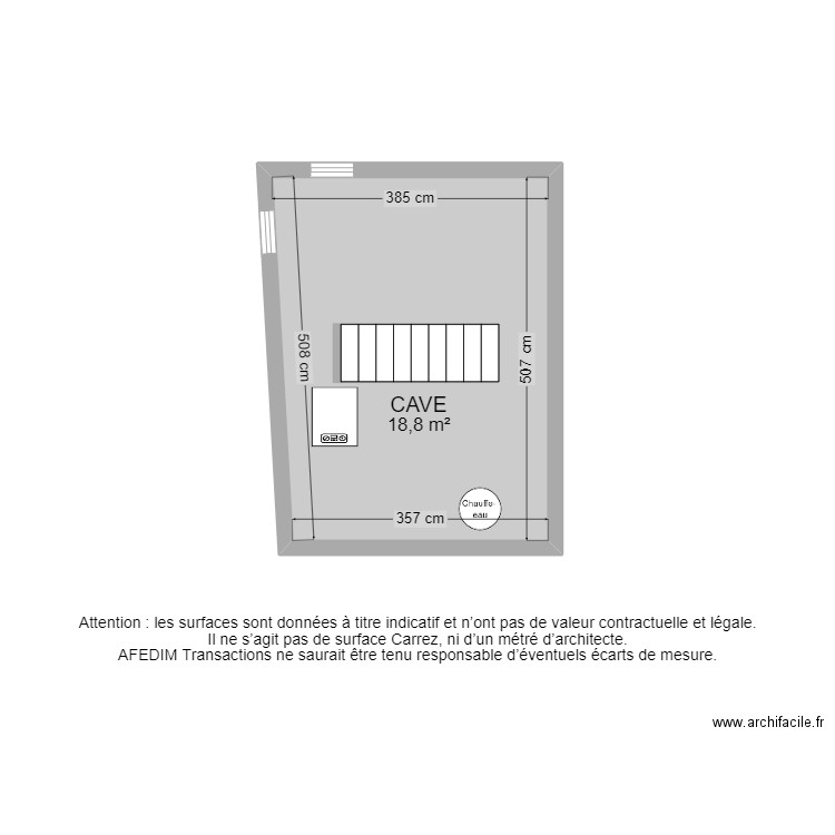 BI23571 -. Plan de 21 pièces et 169 m2