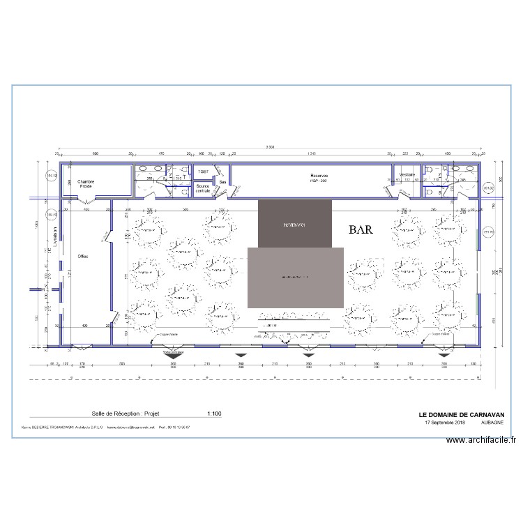 DOMAINE DE CARNAVAN. Plan de 0 pièce et 0 m2