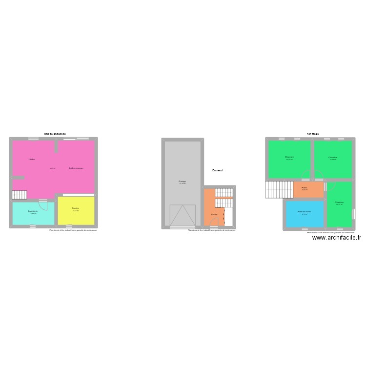 Clos Albert Delaive. Plan de 10 pièces et 149 m2