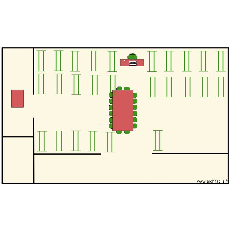 sami. Plan de 1 pièce et 1650 m2