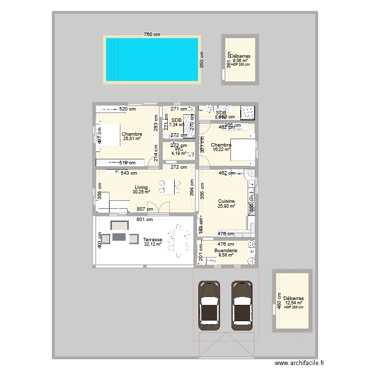 Hua hin 2. Plan de 12 pièces et 777 m2