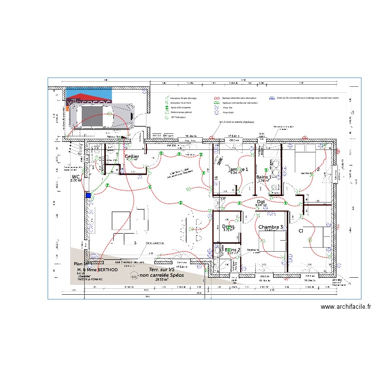 Plan_Dernière version_Elec_02. Plan de 0 pièce et 0 m2