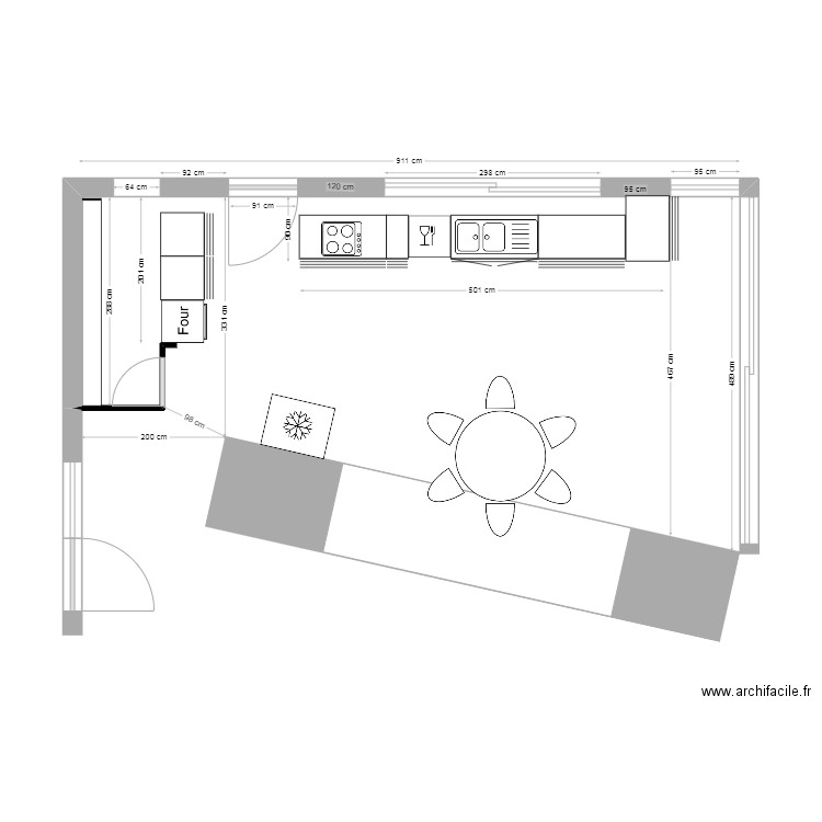 cuisine reparation 2025. Plan de 0 pièce et 0 m2