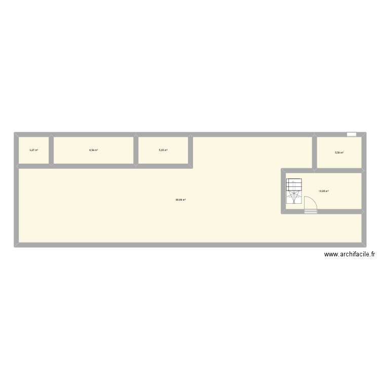 p23. Plan de 6 pièces et 133 m2