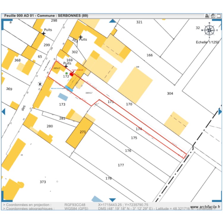 plan masse pc2 apres travaux. Plan de 0 pièce et 0 m2