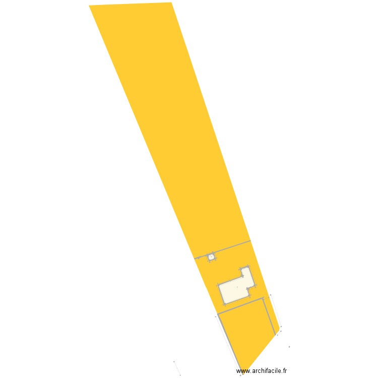 dossier fontenilles. Plan de 2 pièces et 165 m2