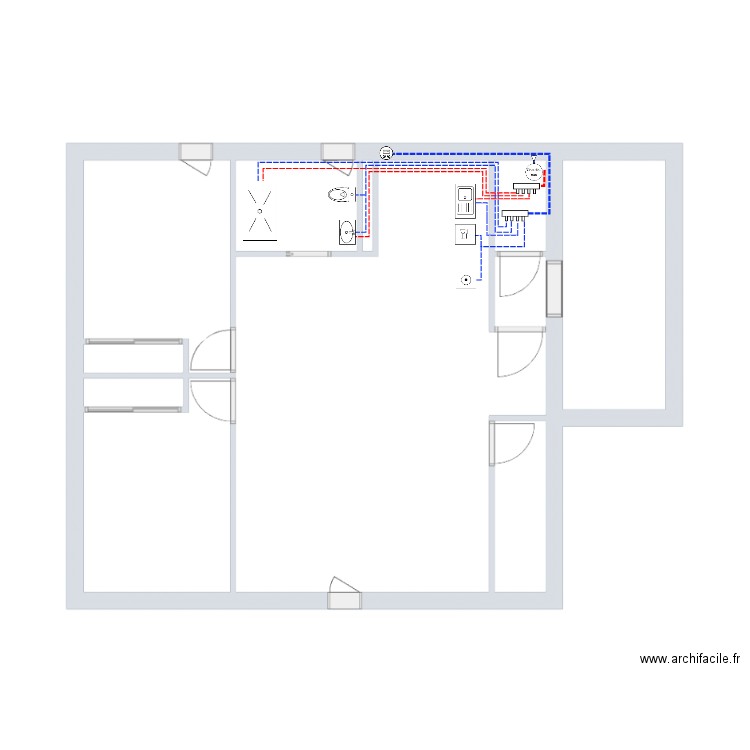 RT 24 - 140 Cornac L'Ormeau PLOMB EF/EC R2. Plan de 0 pièce et 0 m2