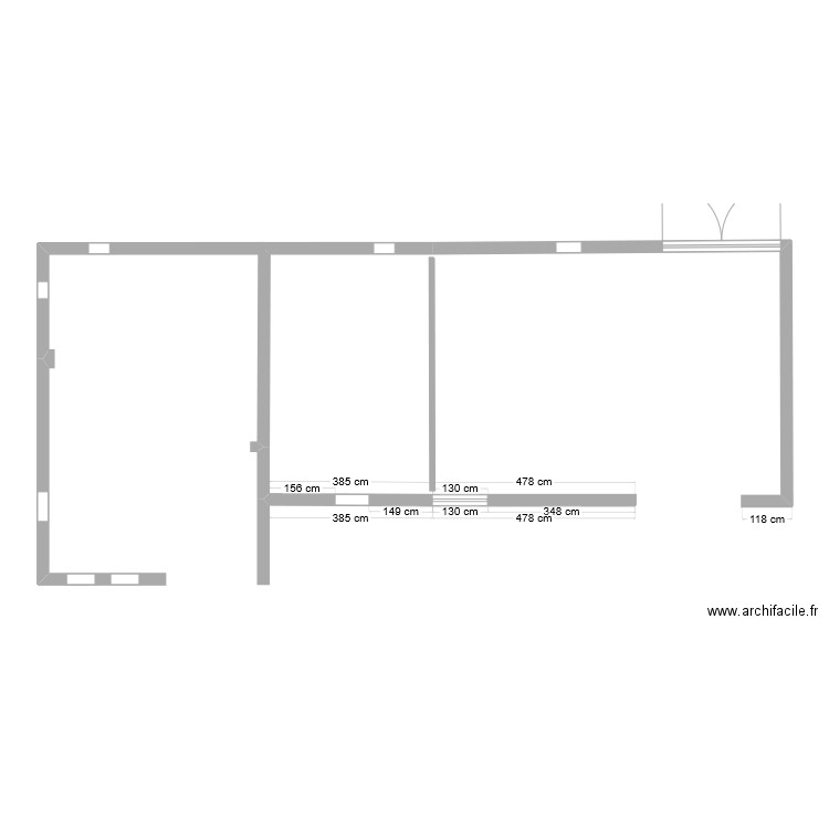 CUCURON RDC V0. Plan de 0 pièce et 0 m2