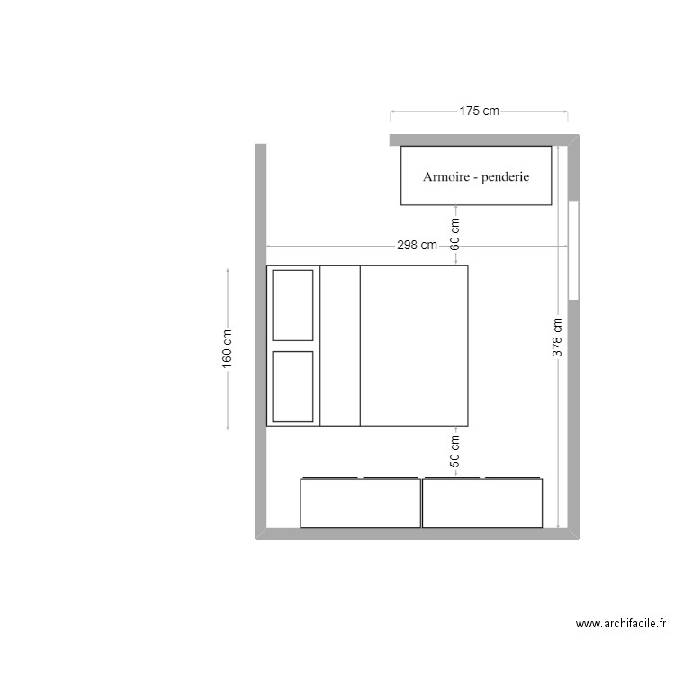 CHAMBRE. Plan de 0 pièce et 0 m2