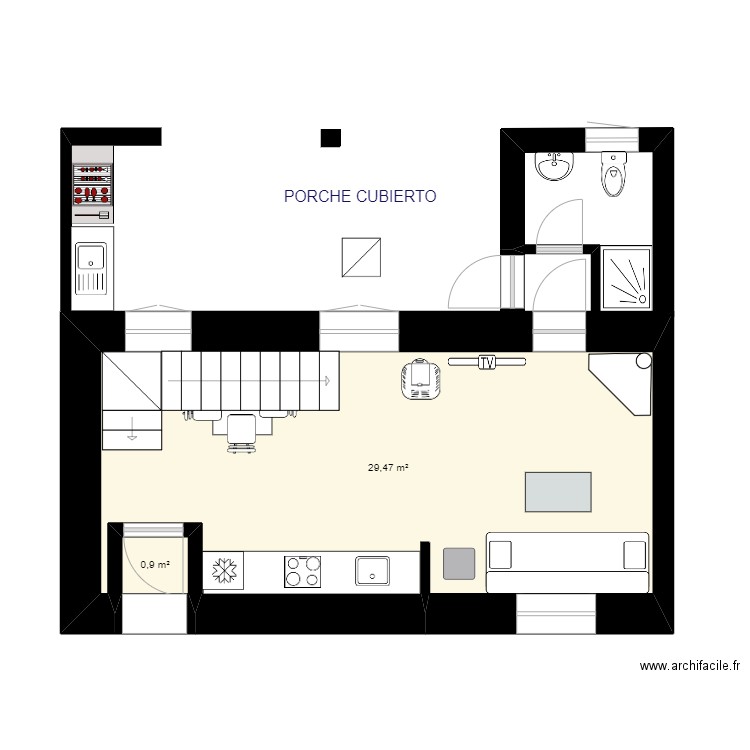 PLANTA BAJA APTO. A   (IZQUIERDA)   12   porche. Plan de 0 pièce et 0 m2