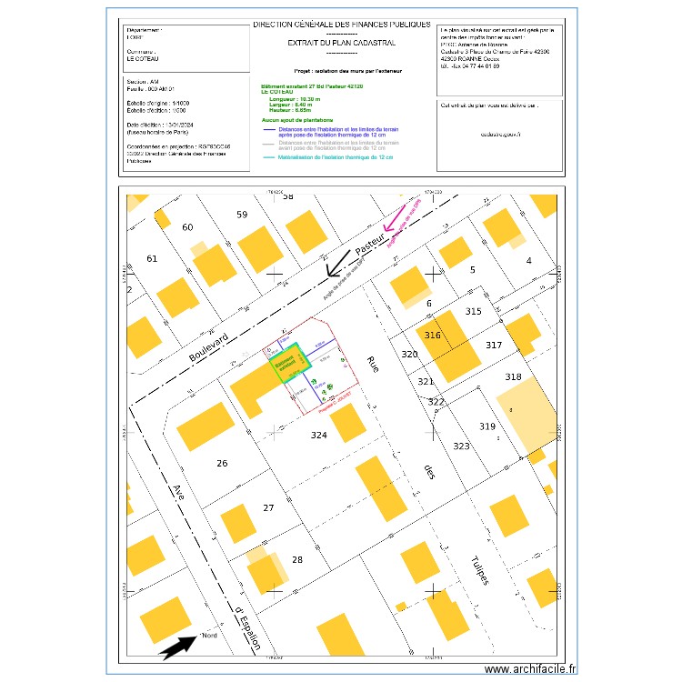 DP 2. Plan de 0 pièce et 0 m2