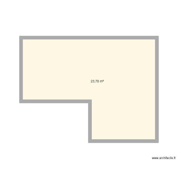 sebikhotane 2. Plan de 1 pièce et 24 m2