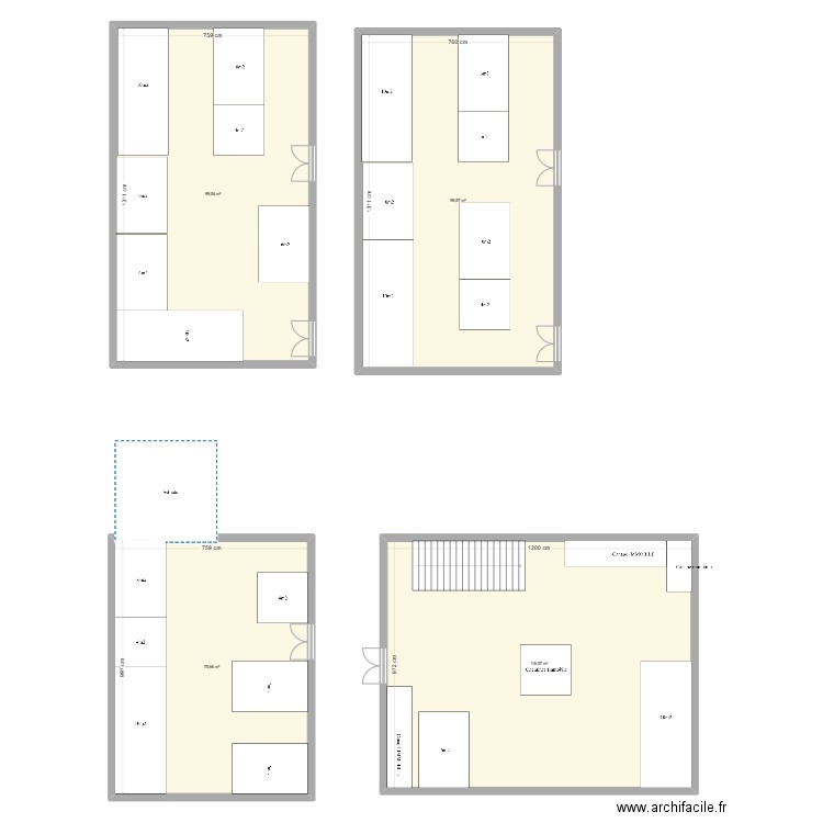 Le Palais - Hive Five. Plan de 4 pièces et 391 m2