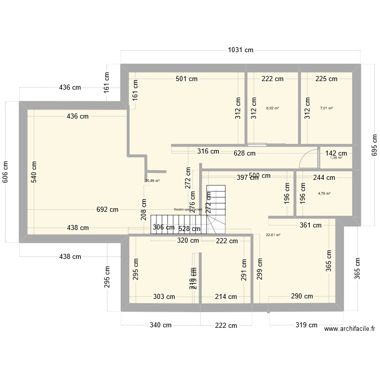 Kim 01(3). Plan de 6 pièces et 114 m2