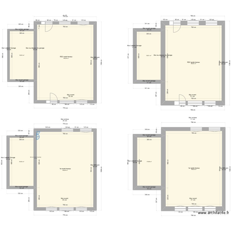 Vinci. Plan de 8 pièces et 334 m2