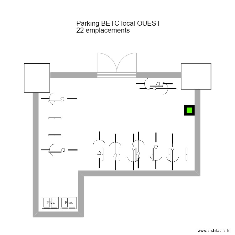 BETC. Plan de 0 pièce et 0 m2