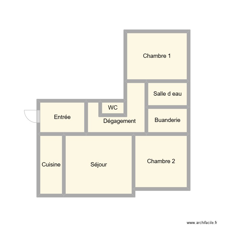 2503 LE MEST. Plan de 9 pièces et 16 m2