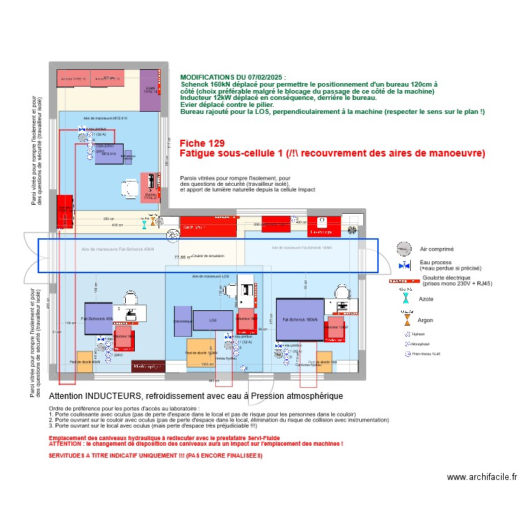 Fatigue: Sous-cellule 1 2025-02-13. Plan de 1 pièce et 78 m2