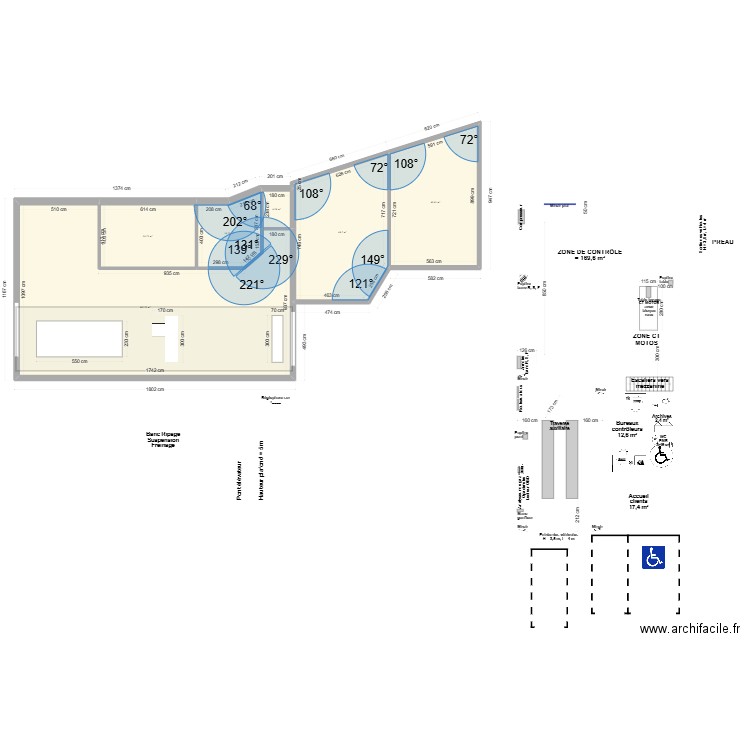 Projet CCT VL ANGER Leroux 25/02 v1. Plan de 6 pièces et 285 m2