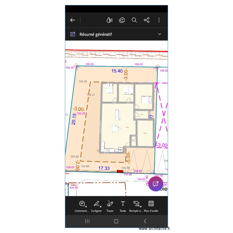 Lot9. Plan de 7 pièces et 113 m2