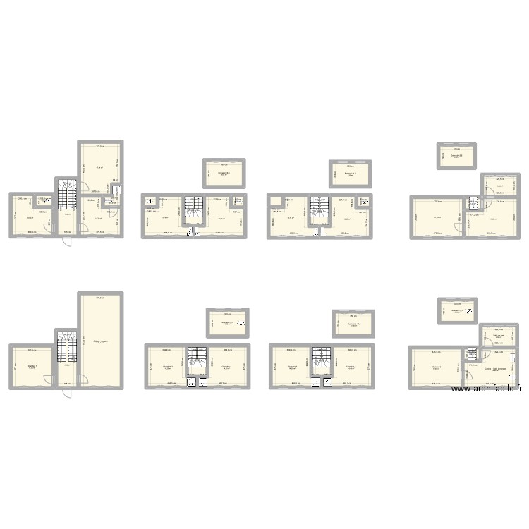 Vandeweyer 3. Plan de 37 pièces et 367 m2