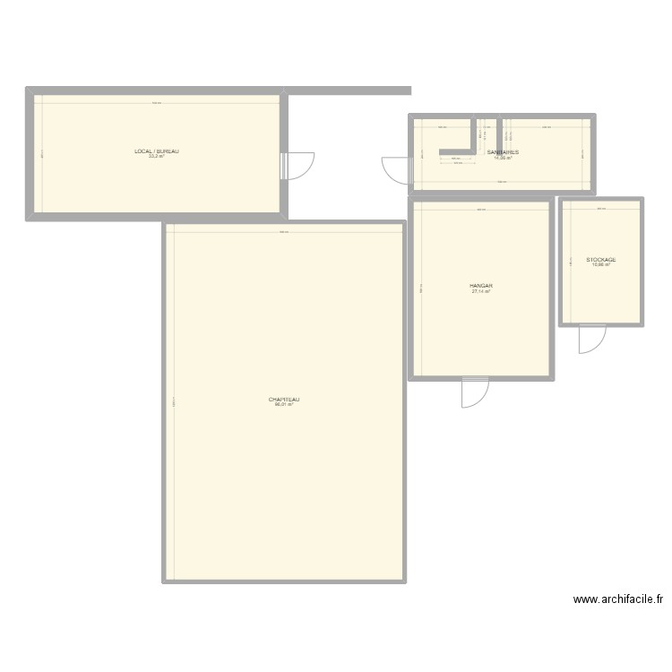 mAIOUN DOU PAN BAGNAT. Plan de 5 pièces et 181 m2