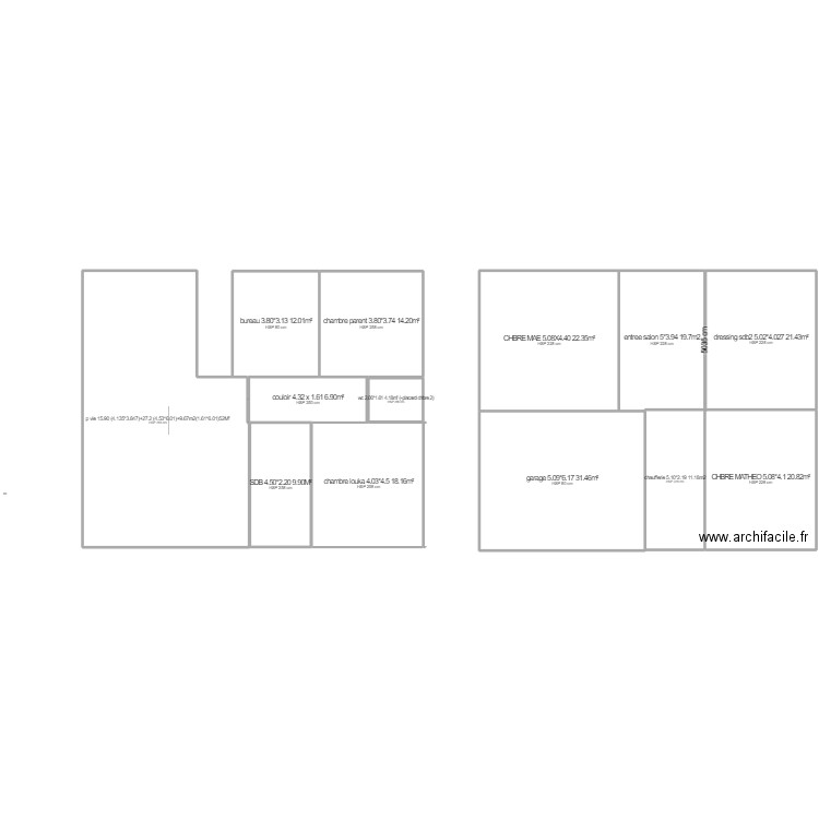 maison coulonges. Plan de 18 pièces et 11203 m2