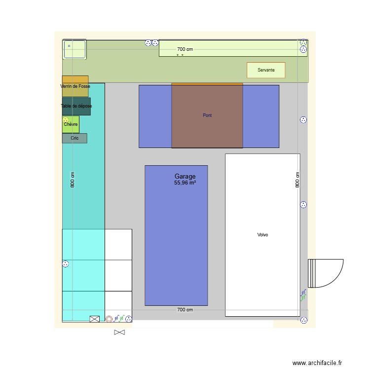 Vue générale 07 août 2024. Plan de 1 pièce et 56 m2