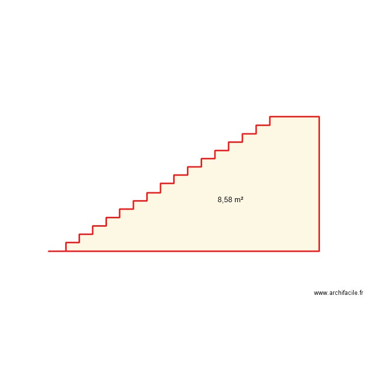 definitf 1 escl. Plan de 1 pièce et 9 m2