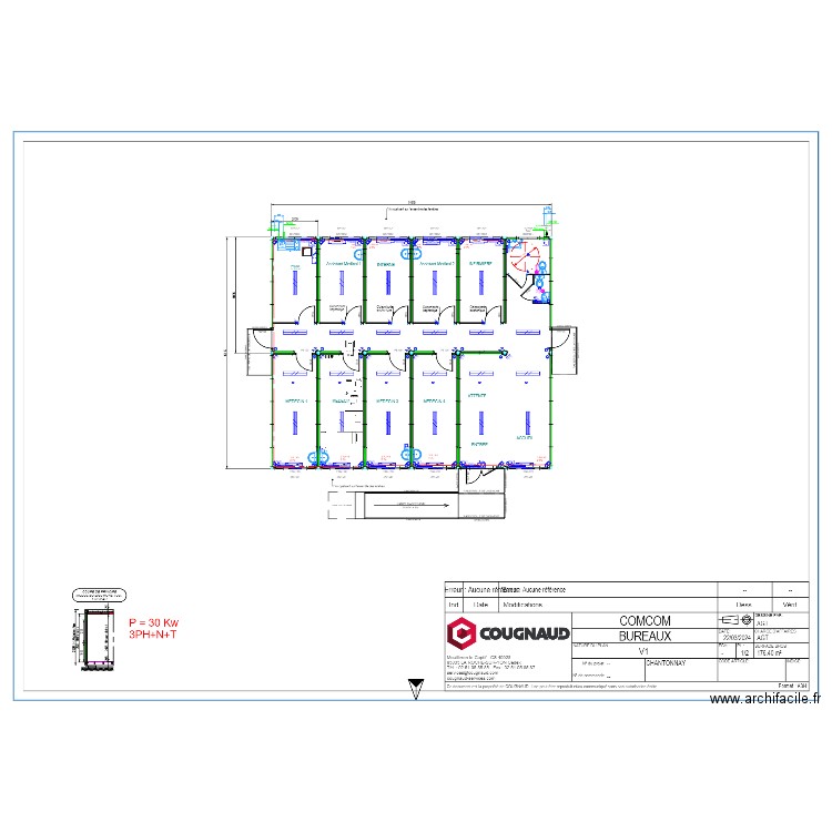 Aménagement cabinet médical. Plan de 0 pièce et 0 m2